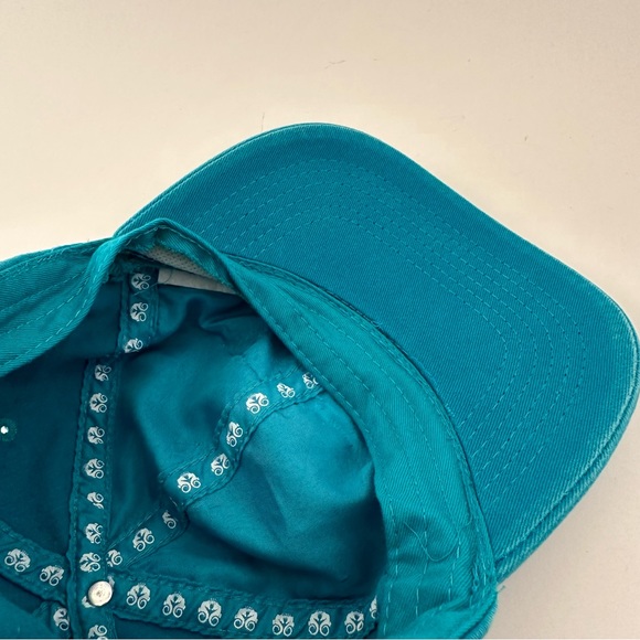 Exclusively Crystal Unisex Dad Hat Embroidered Logo Adjustable Strap Back Cap - Picture 8 of 9